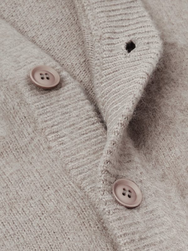 Brushed-Knit Cardigan - CU Brushed-Knit Cardigan - CU