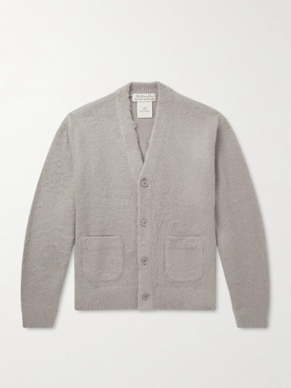 Brushed-Knit Cardigan Brushed-Knit Cardigan