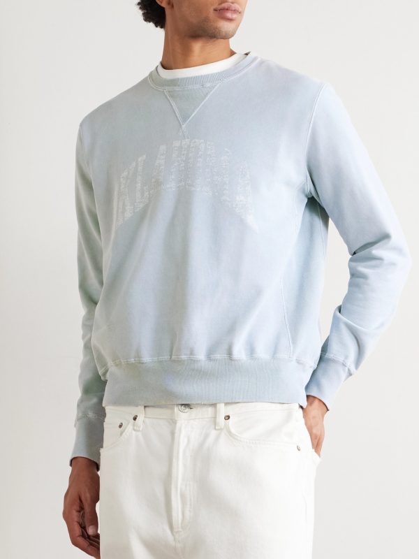 Oklahoma Printed Cotton-Jersey Sweatshirt - FR Oklahoma Printed Cotton-Jersey Sweatshirt - FR