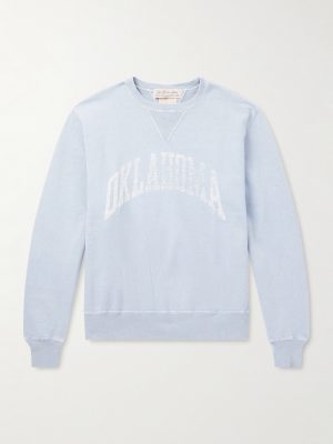 Oklahoma Printed Cotton-Jersey Sweatshirt
