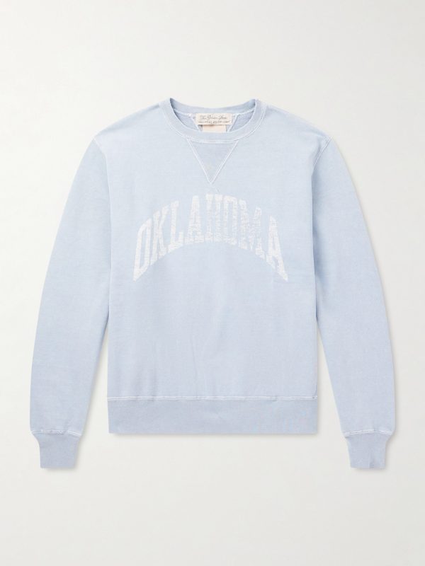 Oklahoma Printed Cotton-Jersey Sweatshirt Oklahoma Printed Cotton-Jersey Sweatshirt