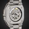 BR-X5 Automatic Chronometer 41mm Titanium Watch, Ref. No. BRX5R-BL-TI/STI - BK BR-X5 Automatic Chronometer 41mm Titanium Watch, Ref. No. BRX5R-BL-TI/STI - BK