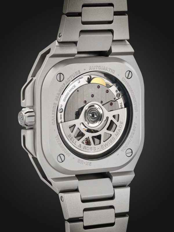 BR-X5 Automatic Chronometer 41mm Titanium Watch, Ref. No. BRX5R-BL-TI/STI - BK BR-X5 Automatic Chronometer 41mm Titanium Watch, Ref. No. BRX5R-BL-TI/STI - BK