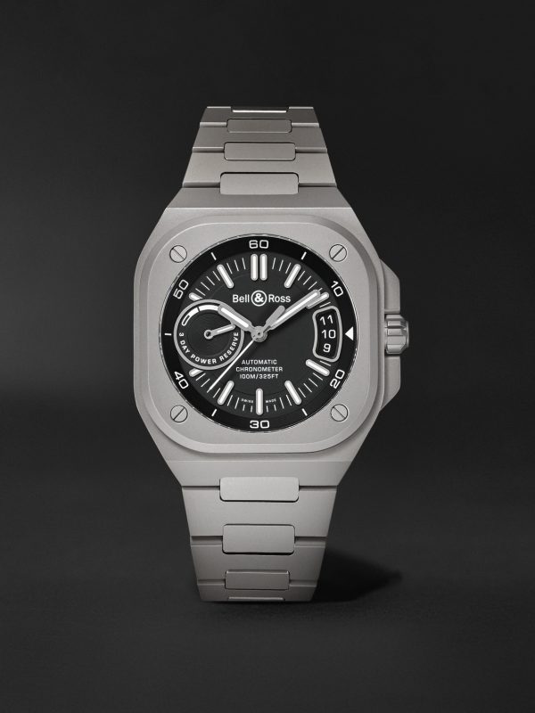 BR-X5 Automatic Chronometer 41mm Titanium Watch, Ref. No. BRX5R-BL-TI/STI BR-X5 Automatic Chronometer 41mm Titanium Watch, Ref. No. BRX5R-BL-TI/STI