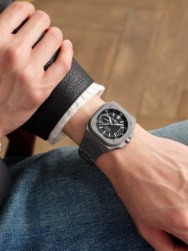 BR-X5 Automatic Chronometer 41mm Titanium Watch, Ref. No. BRX5R-BL-TI/STI - OU BR-X5 Automatic Chronometer 41mm Titanium Watch, Ref. No. BRX5R-BL-TI/STI - OU
