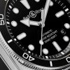 BR-03 Diver Automatic 42mm Stainless Steel and Rubber Watch, Ref. No. BR03A-D-BL-ST/SRB - CU