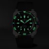 BR-03 Diver Automatic 42mm Stainless Steel and Rubber Watch, Ref. No. BR03A-D-BL-ST/SRB - E5