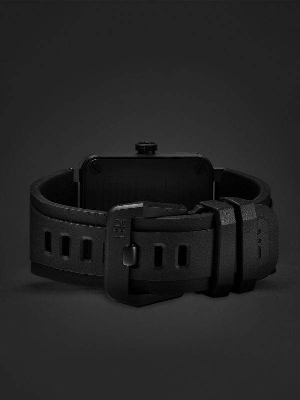 BR-03 Horizon Limited Edition Automatic 41mm Ceramic and Rubber Watch, Ref. No. BR03A-HRZ-CE/SRB - E2 BR-03 Horizon Limited Edition Automatic 41mm Ceramic and Rubber Watch, Ref. No. BR03A-HRZ-CE/SRB - E2