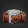 BR-03 Automatic 41mm 18-Karat Rose Gold, Steel and Leather Watch, Ref. No. BR03A-WH-STPG/SCA - E2