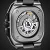 BR-X5 Racing Limited Edition Automatic Chronometer 41mm Steel and Rubber Watch, Ref. No. BRX5R-RAC-TI/SRB - BK BR-X5 Racing Limited Edition Automatic Chronometer 41mm Steel and Rubber Watch, Ref. No. BRX5R-RAC-TI/SRB - BK