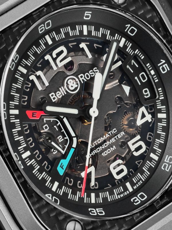 BR-X5 Racing Limited Edition Automatic Chronometer 41mm Steel and Rubber Watch, Ref. No. BRX5R-RAC-TI/SRB - CU BR-X5 Racing Limited Edition Automatic Chronometer 41mm Steel and Rubber Watch, Ref. No. BRX5R-RAC-TI/SRB - CU