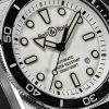 BR-03 Diver Automatic 42mm Stainless Steel and Rubber Watch, Ref. No. BR03A-D-WH-ST/SRB - CU BR-03 Diver Automatic 42mm Stainless Steel and Rubber Watch, Ref. No. BR03A-D-WH-ST/SRB - CU