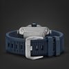 BR-03 Diver Automatic 42mm Stainless Steel and Rubber Watch, Ref. No. BR03A-D-BLU-ST/SRB - E2