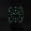 BR-03 Diver Automatic 42mm Stainless Steel and Rubber Watch, Ref. No. BR03A-D-BLU-ST/SRB - E5
