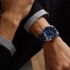 BR-03 Diver Automatic 42mm Stainless Steel and Rubber Watch, Ref. No. BR03A-D-BLU-ST/SRB - OU