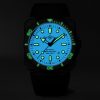 BR-03 Diver Full Lum Automatic 42mm Ceramic and Rubber Watch, Ref. No. BR03A-D-LM-CE/SRB - E5