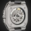 BR-X5 Automatic Chronometer 41mm Titanium and Rubber Watch, Ref. No. BRX5R-BL-TI/SRB - BK BR-X5 Automatic Chronometer 41mm Titanium and Rubber Watch, Ref. No. BRX5R-BL-TI/SRB - BK