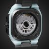 BR-X5 Lum Automatic 41mm Titanium and Rubber Watch, Ref. No. BRX5R-BLUM-TC/SRB - BK