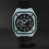 BR-X5 Lum Automatic 41mm Titanium and Rubber Watch, Ref. No. BRX5R-BLUM-TC/SRB