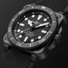 BR-03 Diver Automatic 42mm Ceramic and Rubber Watch, Ref. No. BR03A-D-BL-CE/SRB - FR