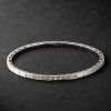 18-Karat White Gold Diamond Bracelet