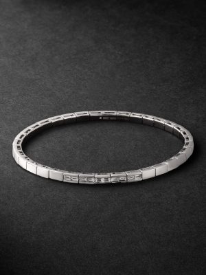 18-Karat White Gold Diamond Bracelet 18-Karat White Gold Diamond Bracelet