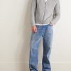 Alpaca-Blend Bouclé Zip-Up Cardigan - OU Alpaca-Blend Bouclé Zip-Up Cardigan - OU