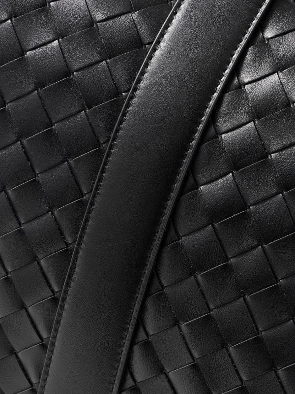 Intrecciato Leather Weekend Bag - CU