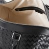 Intrecciato Leather Weekend Bag - E1
