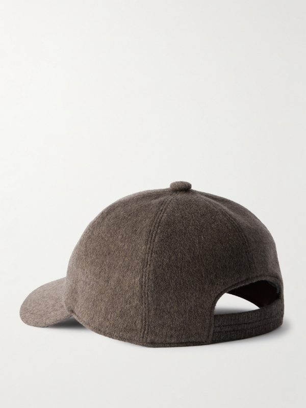 Logo-Embroidered Storm System® Cashmere Baseball Cap - BK Logo-Embroidered Storm System® Cashmere Baseball Cap - BK