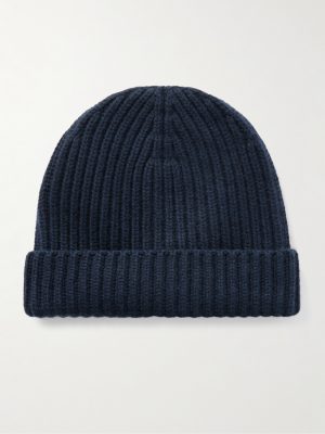 Ribbed Cashmere Beanie Ribbed Cashmere Beanie