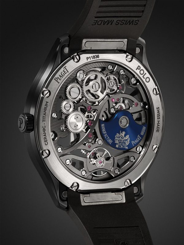 Polo Skeleton Automatic 42mm Ceramic and Titanium Watch, Ref. No. G0A49011 - BK