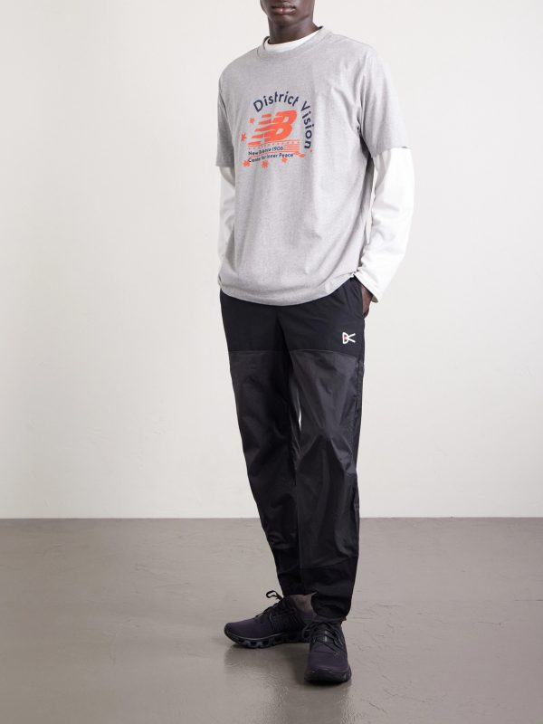 + New Balance Logo-Print Cotton-Jersey T-Shirt - OU