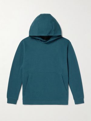 Steady State Cotton-Blend Jersey Hoodie Steady State Cotton-Blend Jersey Hoodie
