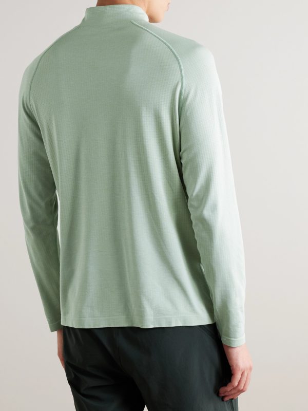 Metal Vent Tech 2.5 Slim-Fit Stretch-Jersey Half-Zip Top - BK Metal Vent Tech 2.5 Slim-Fit Stretch-Jersey Half-Zip Top - BK