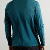 Metal Vent Tech 2.5 Slim-Fit Stretch-Jersey Half-Zip Top - BK