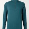 Metal Vent Tech 2.5 Slim-Fit Stretch-Jersey Half-Zip Top