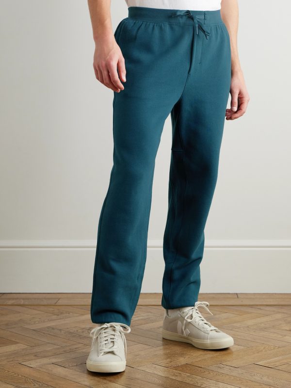 Steady State Slim-Fit Tapered Cotton-Blend Jersey Sweatpants - FR Steady State Slim-Fit Tapered Cotton-Blend Jersey Sweatpants - FR