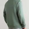 Smooth Spacer Stretch Recycled-Jersey Half-Zip Sweatshirt - BK Smooth Spacer Stretch Recycled-Jersey Half-Zip Sweatshirt - BK