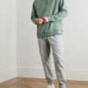 Smooth Spacer Stretch Recycled-Jersey Half-Zip Sweatshirt - OU Smooth Spacer Stretch Recycled-Jersey Half-Zip Sweatshirt - OU