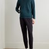 Stretch Recycled-Jersey Hoodie - OU Stretch Recycled-Jersey Hoodie - OU
