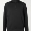 Smooth Spacer Stretch Recycled-Jersey Half-Zip Sweatshirt Smooth Spacer Stretch Recycled-Jersey Half-Zip Sweatshirt