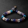 Firenze Forte 18-Karat Gold Multi-Stone Beaded Bracelet Firenze Forte 18-Karat Gold Multi-Stone Beaded Bracelet