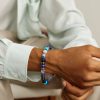 Firenze Forte 18-Karat Gold Multi-Stone Beaded Bracelet - OU Firenze Forte 18-Karat Gold Multi-Stone Beaded Bracelet - OU