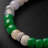 Montauk Forte 18-Karat White and Blackened Gold Multi-Stone Beaded Bracelet - CU Montauk Forte 18-Karat White and Blackened Gold Multi-Stone Beaded Bracelet - CU