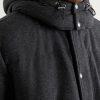 Quilted Flannel Down Jacket - CU