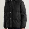 Quilted Flannel Down Jacket - FR