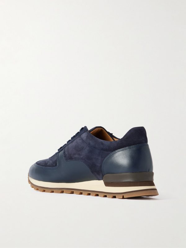 Carlos Suede and Leather Sneakers - BK Carlos Suede and Leather Sneakers - BK