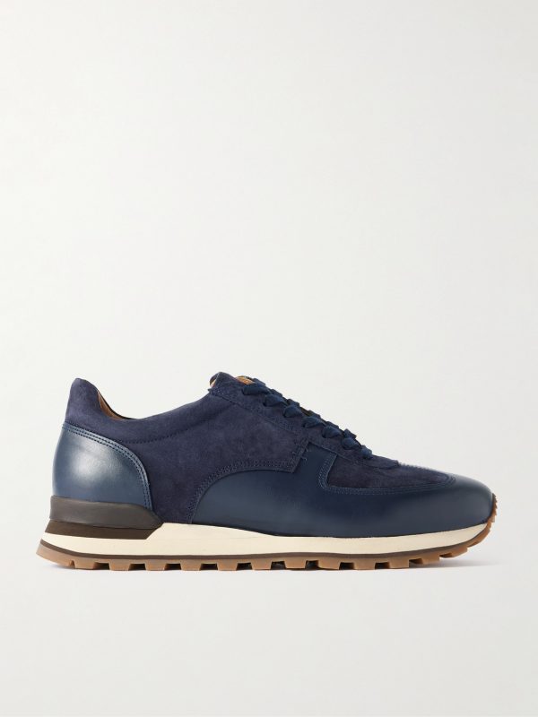 Carlos Suede and Leather Sneakers Carlos Suede and Leather Sneakers