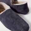 Plush-Lined Suede Slippers - CU Plush-Lined Suede Slippers - CU